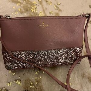 Kate Spade Greta Court Ramey Crossbody in Dusty Peony Pink